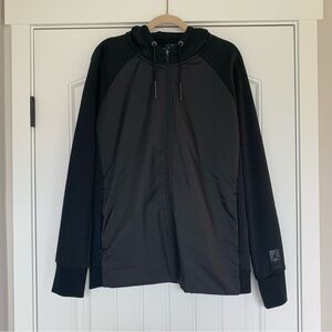 NWT Men’s Black Air Jordan Zip Up Hooded Sweatshirt